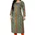 Green printed cotton kurti