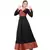 Black plain rayon kurtas-and-kurtis