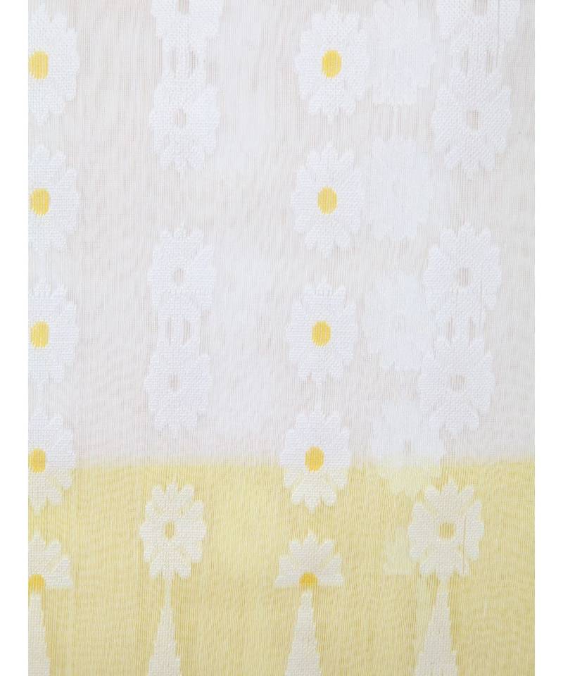 White Pure Cotton Hand Woven Saree Without Blouse