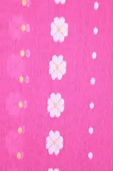 Pink Pure Cotton Hand Woven Saree Without Blouse