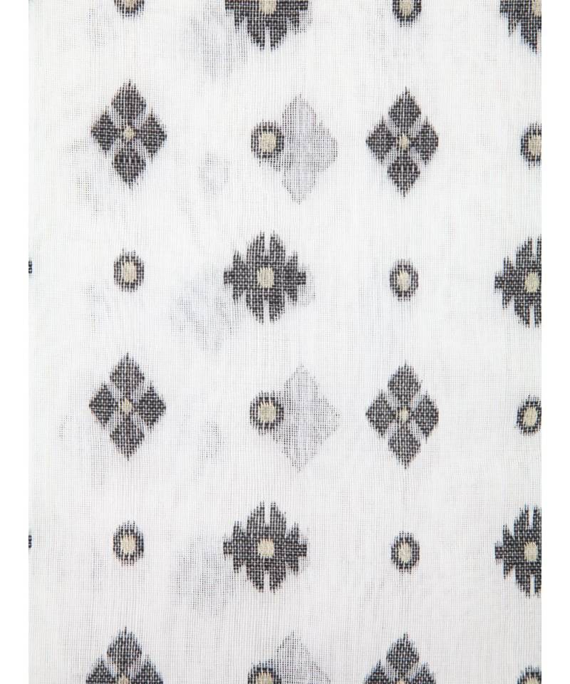 White Pure Cotton Hand Woven Saree Without Blouse