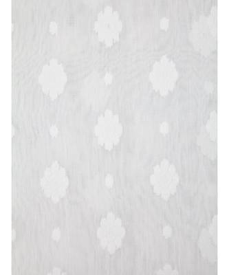 White Pure Cotton Hand Woven Saree Without Blouse 4