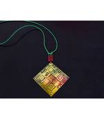 Multicolor metallic Brass   Necklace   free gift