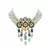 Green Yellow Gold Brass kundanNecklace