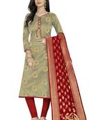Beige woven  Art Silk salwar
