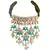Green Yellow Gold Brass kundanNecklace