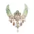 Green Yellow Gold Brass kundanNecklace
