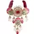 Red Yellow Gold Brass kundanNecklace