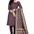 Purple woven Art Silk salwar