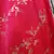 Deep pink metallic foilage Taffeta Evening Long Gown
