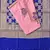 Pink hand embroidery cotton poly salwar