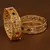 Stone Embellished Copper Made Gheru Adjustable Bangles BD464