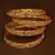 Stone Embellished Copper Made Gheru Bangles BD468