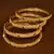 Stone Embellished Copper Made Gheru Bangles BD479