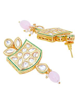 Pink pearl necklace sets 5