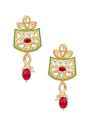 Red pearl necklace sets 3