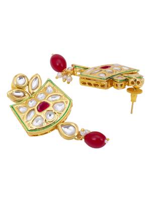 Red pearl necklace sets 5