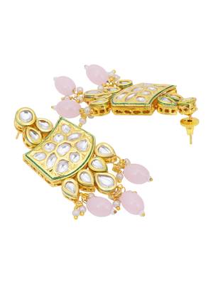 Pink pearl necklace sets 5