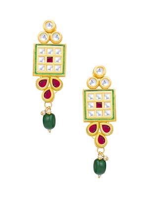 Green pearl necklace sets 3