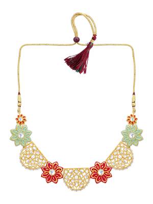 Red necklace sets 4