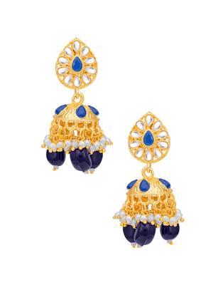 Blue pearl necklace sets 3