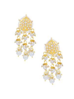 White pearl necklace sets 3