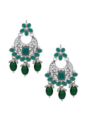 Green pearl necklace sets 3