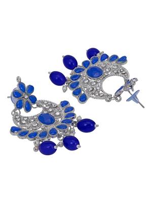 Blue pearl necklace sets 5