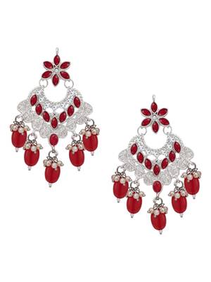 Red pearl necklace sets 3