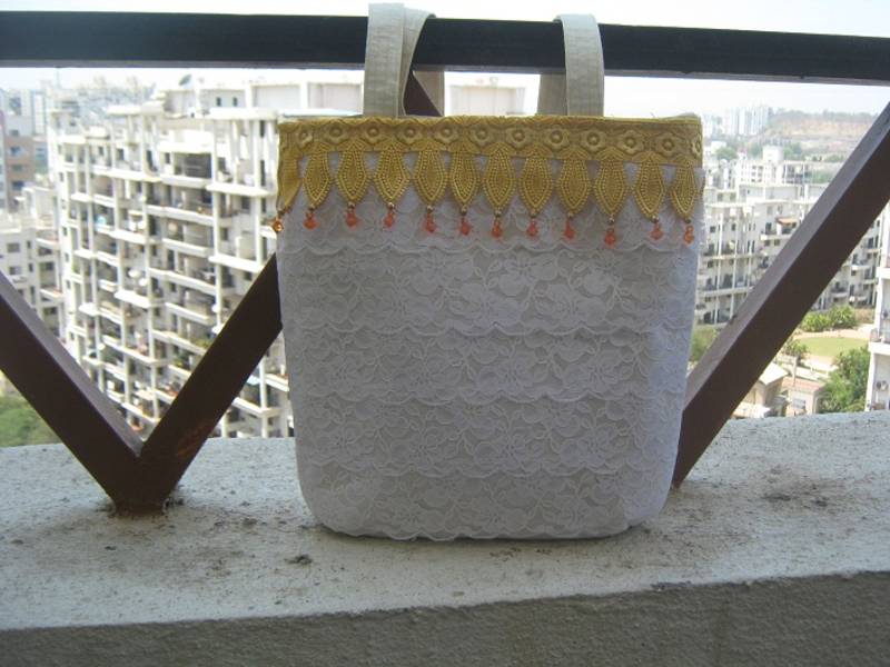 Lace Tote