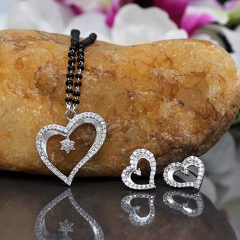 Silver mangalsutra 1