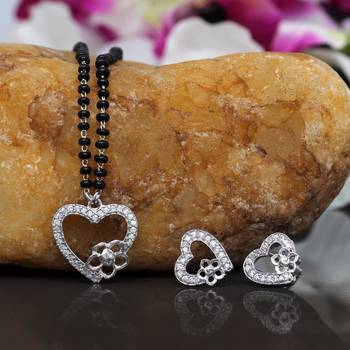 Silver mangalsutra 1