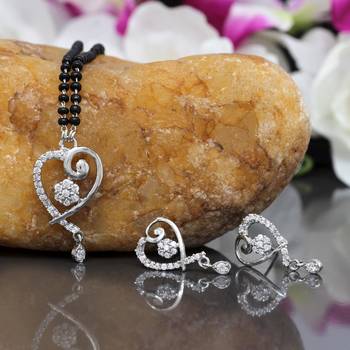 Silver mangalsutra 1