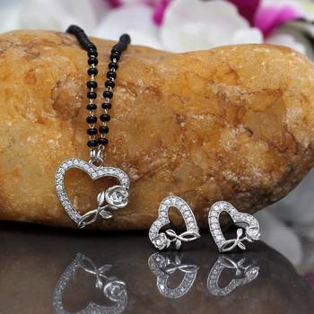 Silver mangalsutra 1