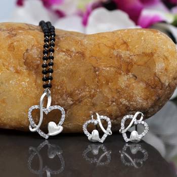 Silver mangalsutra 1