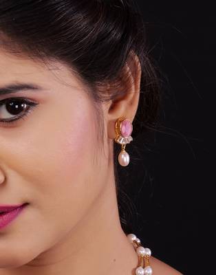 Natural Fresh Water Pearl Set From Hyderabad of Authenticity 3
