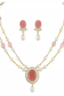 Natural Fresh Water Pearl Set From Hyderabad of Authenticity