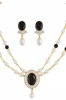 Natural Fresh Water Pearl Set From Hyderabad of Authenticity