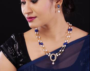 Natural Fresh Water Pearl Set From Hyderabad of Authenticity 1