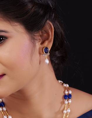 Natural Fresh Water Pearl Set From Hyderabad of Authenticity 2