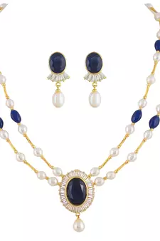 Natural Fresh Water Pearl Set From Hyderabad of Authenticity