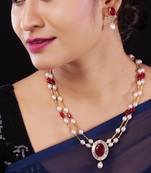 Natural Fresh Water Pearl Set From Hyderabad of Authenticity
