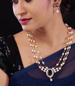 Natural Fresh Water Pearl Set From Hyderabad of Authenticity
