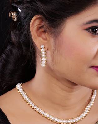 Natural Fresh Water Pearl Set From Hyderabad of Authenticity 2