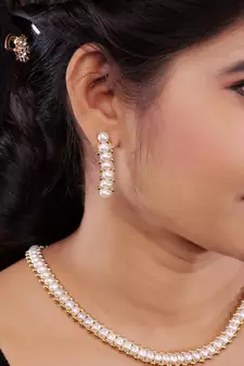 Natural Fresh Water Pearl Set From Hyderabad of Authenticity