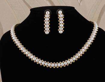 Natural Fresh Water Pearl Set From Hyderabad of Authenticity 3
