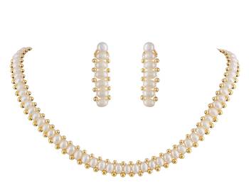 Natural Fresh Water Pearl Set From Hyderabad of Authenticity 4