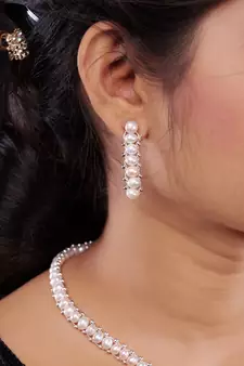 Natural Fresh Water Pearl Set From Hyderabad of Authenticity