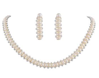 Natural Fresh Water Pearl Set From Hyderabad of Authenticity 4