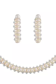 Natural Fresh Water Pearl Set From Hyderabad of Authenticity